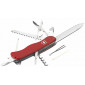Нож Victorinox Outrider (0.9023), 111мм, 14 ф., красный