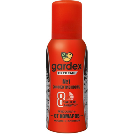 Gardex Extreme Super Аэрозоль от комаров и др. насекомых 80мл
