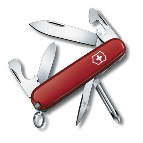 Нож Victorinox Tinker (1.4603), 91мм, 12 ф., красный
