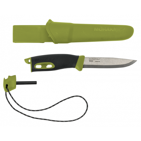 Нож Morakniv Spark Green, нержавеющая сталь