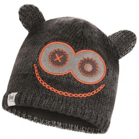 Детская шапка Buff Knitted & Fleece Hat Monster Jolly Black