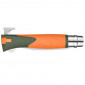 Нож Opinel №12 Explore, нержавеющая сталь, оранжевый (арт. 001974)