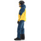 Куртка горнолыжная утепленная Dragonfly SKI Premium MAN Yellow - Dark Ocean
