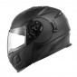 Шлем модуляр ZEUS ZS-3020, термопластик ABS, мат., съемная подкладка, черный