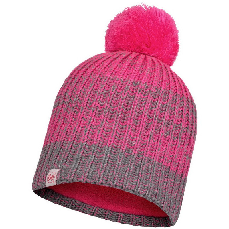 Детская шапка Buff Knitted and Fleece Band Hat Gella, Pump Pink