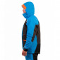 Зимний костюм-поплавок рыболовный Graff -15 (Bratex 8000, черно-голубой)