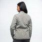 Куртка женская флисовая Bergans Kamphaug Knitted W Half Zip, Chalk Sand/Green Mud