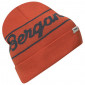 Шапка Bergans Logo Beanie, OS, Brick/Orion Blue