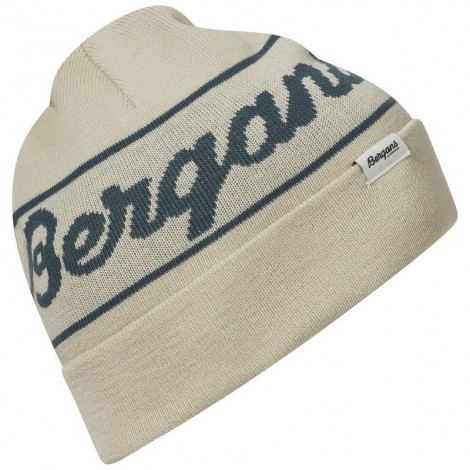 Шапка Bergans Logo Beanie, Sand/Orion Blue