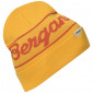 Шапка Bergans Logo Beanie, Light Golden Yellow/Brick