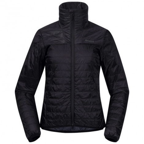 Куртка утепленная Bergans Roros Light Insulated W Jkt, Black/SolidCharcoal