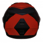 Шлем снегоходный ZOX Condor Parkway, термопластик ABS, красный/черный