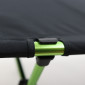 Раскладушка LIGHT CAMP Folding Cot, черный / зеленый