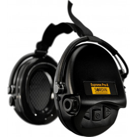 Наушники активные MSA Sordin Supreme Pro-X Neckband Black (черные)