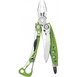 Мультитул LEATHERMAN Skeletool Green 7 инстр., 6,6/10 см
