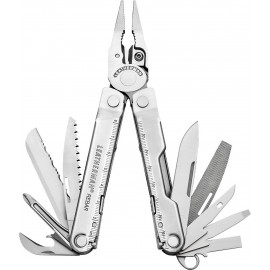 Мультитул LEATHERMAN Rebar Stainless 17 инстр., 7,4/10,2 см, чехол нейлон