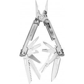 Мультитул LEATHERMAN FREE P4 Stainless 21 инстр., 7/10,8 см, чехол нейлон