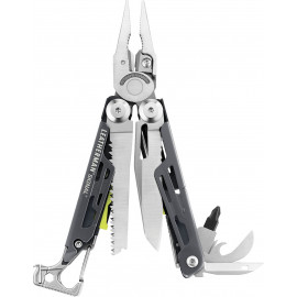 Мультитул LEATHERMAN Signal Gray 19 инстр., 7/11,4 см, чехол нейлон