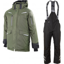 Зимний костюм Brodeks KW215 + KW306, хаки/черный