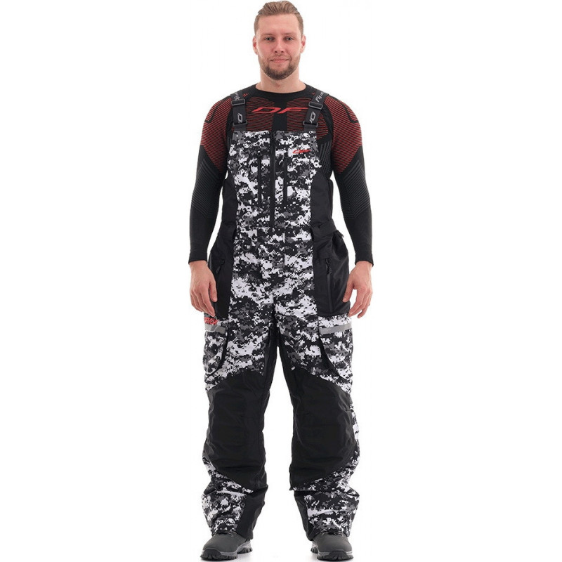 Штаны Dragonfly EXPEDITION Camo-Red 2020