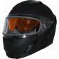 Шлем снегоходный ZOX Brigade, термопластик ABS, черный