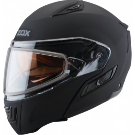 Шлем снегоходный ZOX Condor, термопластик ABS, стекло с электроподогревом, черный