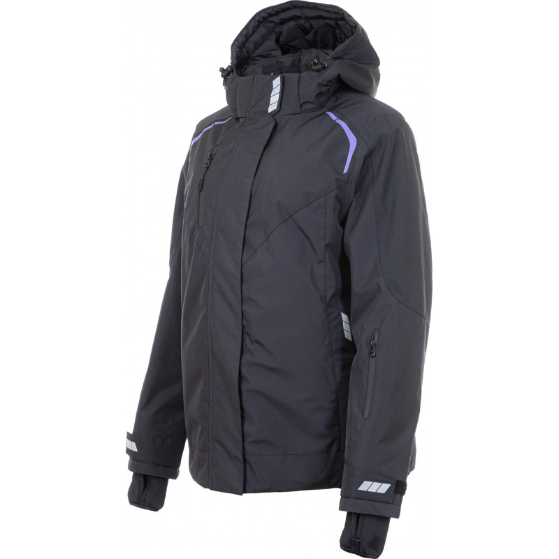 Зимняя женская куртка BRODEKS KW 208, черная — купить недорого
