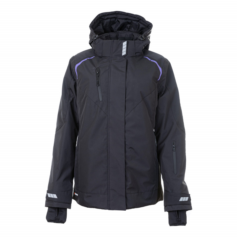 Зимняя женская куртка BRODEKS KW 208, черная — купить недорого