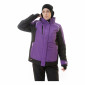 Куртка женская зимняя Brodeks KW 208, сиреневый/черный