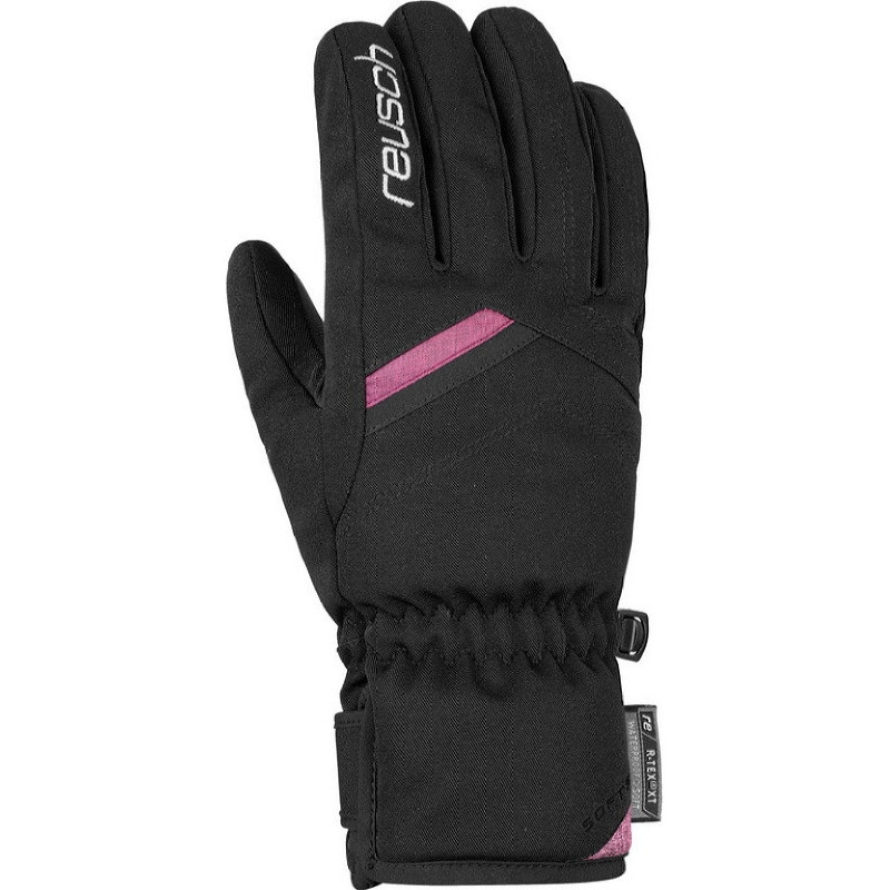 Перчатки горнолыжные REUSCH 2021-22 Coral R-Tex XT, черный/розовый