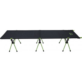 Раскладушка LIGHT CAMP Folding Cot, черный / зеленый