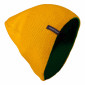 Шапка Brodeks Bicolor, зеленый / желтый