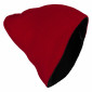 Шапка Brodeks Bicolor, красный / черный