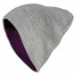 Шапка Brodeks Bicolor, фиолетовый / серый