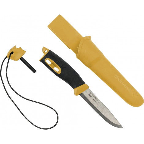 Нож Morakniv Spark Yellow, нержавеющая сталь
