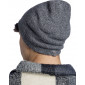 Шапка Buff Knitted Hat JARN Grey Melange