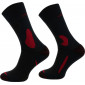 Носки Comodo TREUL04-01, BLACK RED