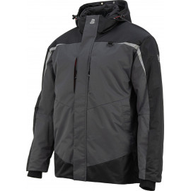 Зимняя куртка Brodeks KW 231, серый/черный