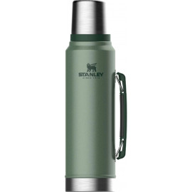 Термос STANLEY Classic 1L (10-08266-012) тёмно-зелёный