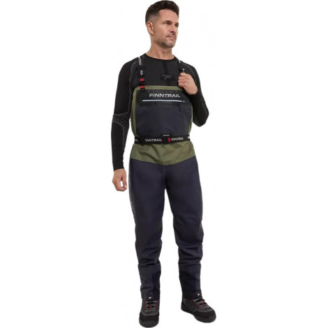 Veste De Pataugeoire Finntrail PROGUIDE 4031 – Gris Foncé, Taille XXL – Neuve Avec étiquettes