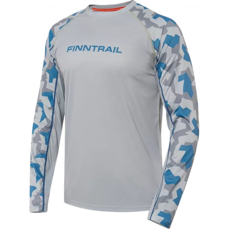 Лонгслив Finntrail Fish 6612 Grey