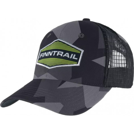 Кепка Finntrail Cap 9611 CamoShadowBlack_N