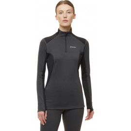 Термобелье женское фуфайка BASK RICHMOND LADY JKT V2 т. серый/черный