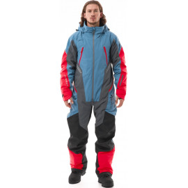 Комбинезон Dragonfly EXTREME 2.0 Man Grey - Blue - Red Утепленный (100)