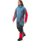 Комбинезон Dragonfly EXTREME 2.0 Man Grey - Blue - Red Утепленный (100)