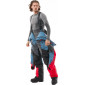 Комбинезон Dragonfly EXTREME 2.0 Man Grey - Blue - Red Утепленный (100)