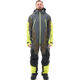Комбинезон Dragonfly EXTREME 2.0 Man Grey - Brown - Lime Утепленный (100)