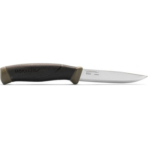 Нож Morakniv Companion MG, углеродистая сталь, хаки