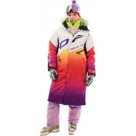 Плащ зимний Dragonfly RACE COAT WINTER SUNSET Woman Orange - Violet