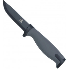 Нож HL Tactical Gray, клинок черный 9см